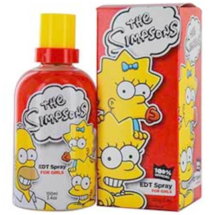 The Simpsons Perfume by Air Val International 3.4oz Eau De Toilette Spray for women